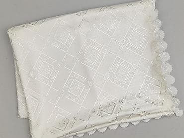 obrus na stół: Obrus 200 x 150, kolor - Biały, stan - Bardzo dobry — 1