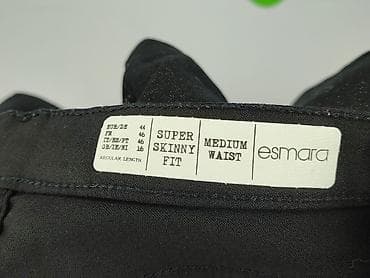 czarne jeansy plus size: Esmara, Jeansy damskie, rozmiar 2XL — 4