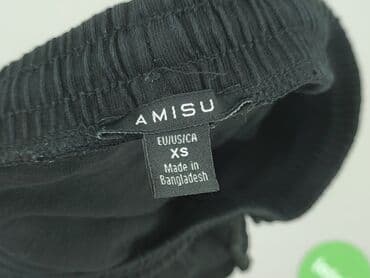 hm krótkie spodenki czarne: Amisu, Szorty damskie, rozmiar XS — 4