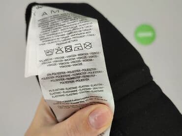 czarne spódniczka plisowane: Amisu, Spódnica damska, M — 5