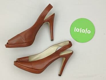 sinsay klapki na obcasie: Sandały damskie, rozmiar 38 — 3