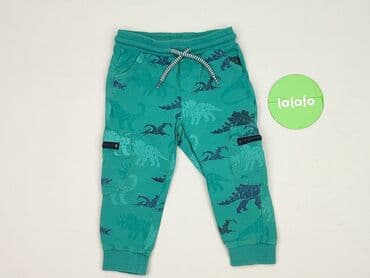 rajstopy czarne z wzorami: Sweatpants, Coccodrillo, 1.5-2 years, 92, condition - Very good — 2