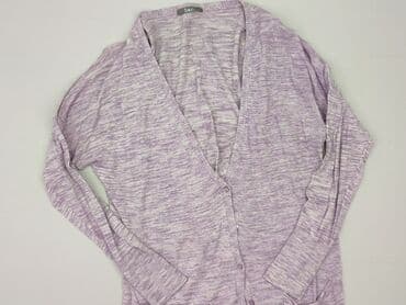 kurtka koszulowa fioletowa: South, Kardigan damski, 2XL — 1