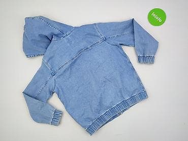 bluzki basic: Dziecięca kurtka jeansowa, 9 lat, 128-134 cm, Zara, stan - Bardzo dobry — 3