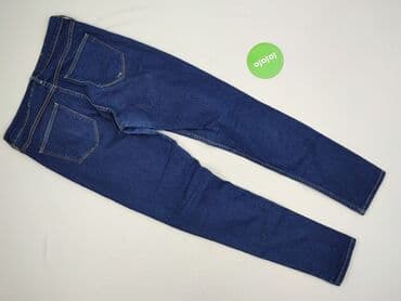 woskowane jeansy z wysokim stanem: H&M, Jeansy damskie, rozmiar M — 3