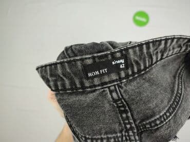 szerokie czarne spodnie sinsay: Sinsay, Jeansy damskie, XL — 5