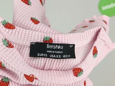 Ubrania damskie: Bershka, T-shirt damski, rozmiar XS — 4