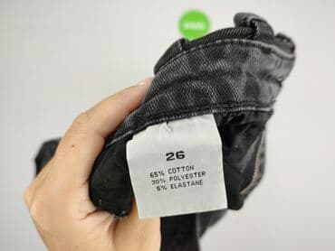 baggy grey jeans: Jeansy damskie, rozmiar XS — 6