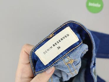 reserved jeansy dzwony: Jeansy damskie, rozmiar S — 4