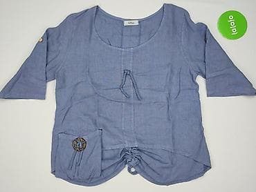 len bluzki: Blu, Bluzka damska, rozmiar S — 2