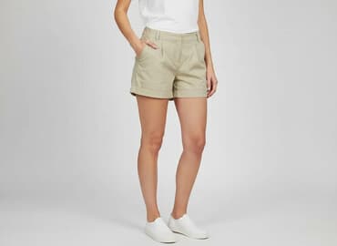 krótkie spodenki w kant: Szorty damskie, rozmiar M — 7