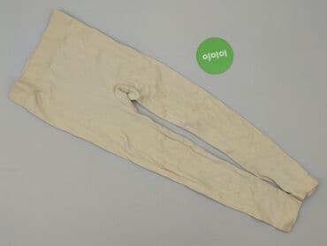 legginsy beżowe prążkowane: House, Legginsy rozmiar S — 2