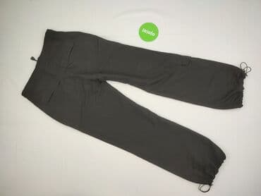 Women: Material trousers for women, size XL (EU 42) — 3