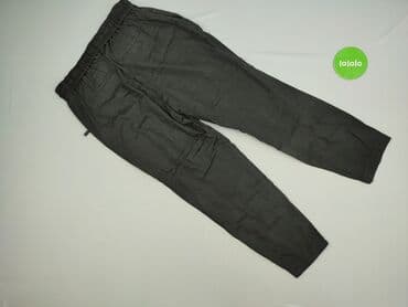 piżama damska z getrami: Spodnie materiałowe damskie, M — 3