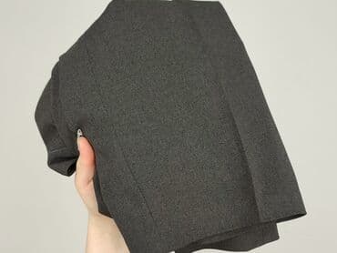 czarna koszula i szare spodnie: Spodnie materiałowe damskie, rozmiar S — 4