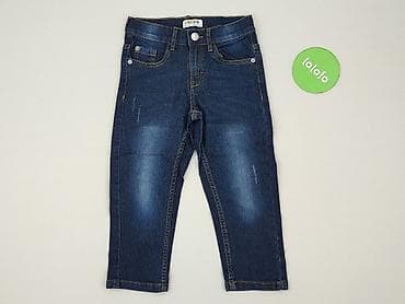 koszulka valvoline: Spodnie jeansowe, Young Style, 3-4 lat, 104, stan - Idealny — 2