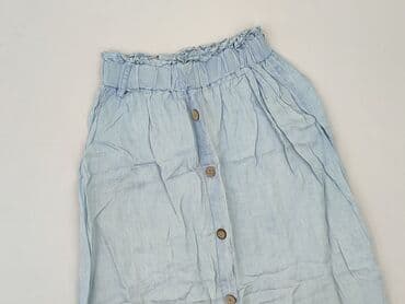 spódniczka alex biało niebieska: Spódnica damska, rozmiar S — 1