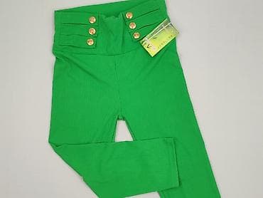 legginsy ecru: Legginsy Eleganckie damskie, rozmiar M — 1