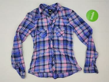 sukienki flanelowa damskie: H&M, Koszula damska, rozmiar S — 2