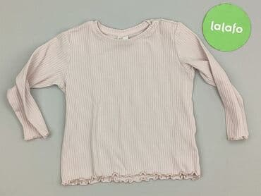 bluzki z zamkiem z przodu: Блузка, H&M, 1,5-2 р., 86-92 см, стан - Дуже гарний — 2