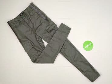 spódnice z eko skóry z paskiem: Sinsay, Leggings Eco-leather for women, size S (EU 36) — 2