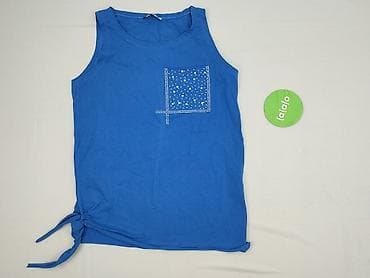 jasnoniebieski top: Top damski, rozmiar M — 2