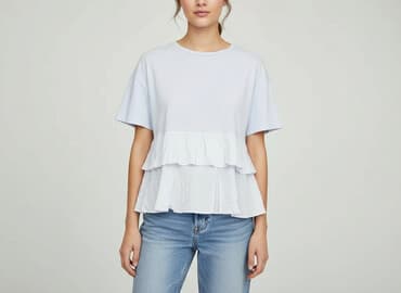 koszulka polo damska hm: H&M, T-shirt damski, rozmiar M — 7