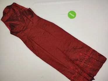 sukienki wieczorowe długie bordowe: Makalu, Sukienka damska, rozmiar M — 4