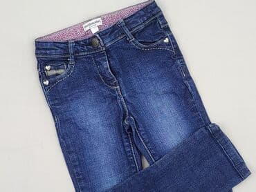 jeans minnie mouse: Spodnie jeansowe, Vertbaudet, 3-4 lat, 104, stan - Idealny — 1