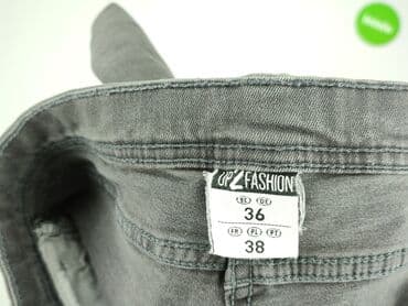 szare szerokie jeansy: UP2Fashion, Jeansy damskie, rozmiar S — 4