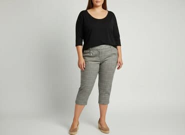 zestaw marynarka i spodnie damskie reserved: Spodnie 3/4 damskie, rozmiar 3XL — 7