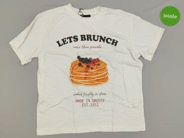 białe t shirty sinsay: Sinsay, T-shirt damski, rozmiar S — 3