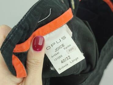 łatka na spodnie: Spodnie materiałowe damskie, rozmiar M — 4