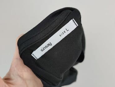 czarna sukienka i creepersy: Sinsay, Sukienka damska, rozmiar L — 4