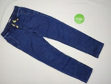 c a czapki: Spodnie jeansowe, Reserved, 14 lat, 158/164, stan - Bardzo dobry — 2