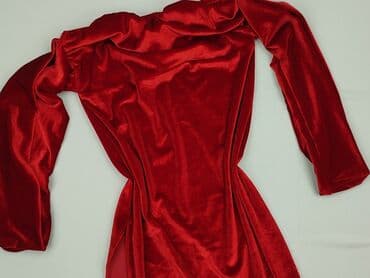 sukienki czerwone cekiny: Sukienka damska, rozmiar M — 1