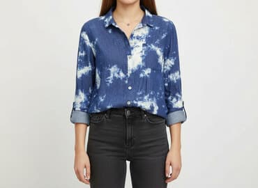 sinsay bluzki koszulowe: Sinsay, Koszula damska, rozmiar S — 6