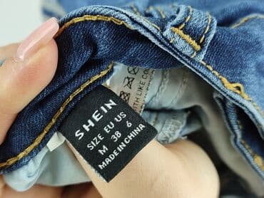 shein spodenki jeansowe damskie: Shein, Szorty damskie, rozmiar M — 4