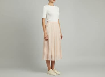 spódnica z tafty midi: Women`s skirt, size M — 1