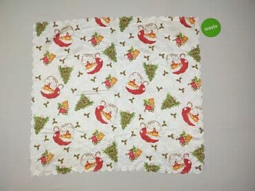 Dekoracje do domu: Obrus 82 x 76, kolor - Kolorowy, stan - Bardzo dobry — 3