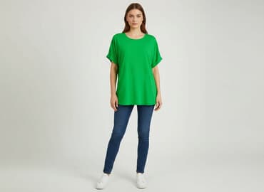 reserved sukienka butelkowa zieleń: Reserved, T-shirt damski, rozmiar M — 6