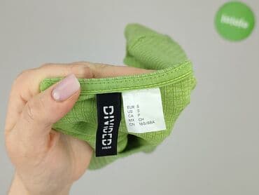 hm bluzki z krótkim rękawem: H&M Divided, Top damski, rozmiar S — 5