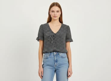 modbis bluzki koszulowe: Promod, Bluzka damska, rozmiar M — 8