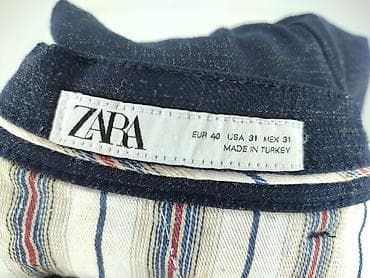 camel spodnie: Zara, Spodnie materiałowe damskie, rozmiar L — 4