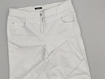 Material trousers for women, size XL