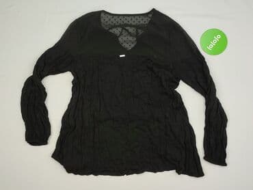 czarne bluzki siateczka: Bluzka damska, rozmiar S — 3