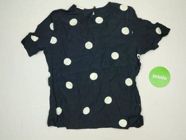 czarne bluzki w biale grochy: Basler, Bluzka damska, M — 3