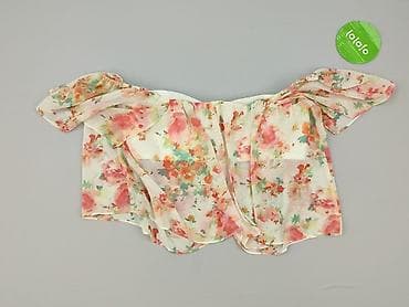 biale sandaly na platformie: Zara, Bluzka damska, rozmiar L — 3