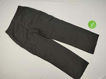 cargo wide leg: Cargo, Spodnie cargo damskie, rozmiar L — 3