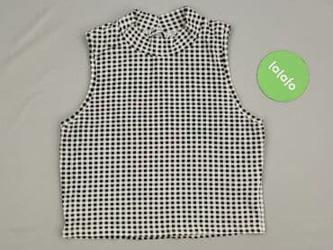 czarne t shirty basic: FB Sister, Top damski, rozmiar L — 2